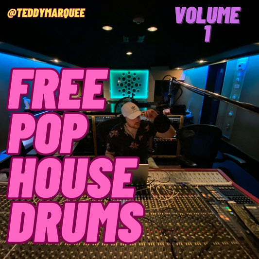 FREE 122 BPM POP HOUSE DRUM STEMS VA4